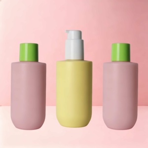 Xypackaging - Botellas de <span class=keywords><strong>Spray</strong></span> Redondas de Plástico PET Vacías de 200 ml, 6.7/6.8 oz, Color Rosa y Amarillo, para Lavado de Manos y Cuerpo, con Tapa de Rosca, <span class=keywords><strong>Precio</strong></span> de Fábrica - Product Image 3