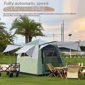 Presa di fabbrica tenda <span class=keywords><strong>da</strong></span> <span class=keywords><strong>campeggio</strong></span> esterna 2-in-1 protezione solare portatile con baldacchino automatico per famiglie - Product Image 3