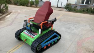 Vehículo en rack Pista de goma Triángulo Silla de ruedas todoterreno Todo terreno Turismo Vehículo eléctrico Sistema de montaje de pista de goma - Product Image 5