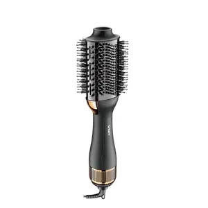 VGR V-492 best quality 3 in1 hair dryer power cord hot air brush comb styling professional electric hair straightener and curler