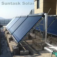 サンタスク太陽熱温水供給システム