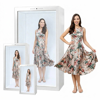 Vitrine holographique intelligente avec interaction automatique et gestion à distance pour les expositions muséales haut de gamme