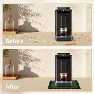 Tapis de <span class=keywords><strong>bar</strong></span> à café festonné pour comptoir, jolis tapis de séchage de vaisselle pour comptoir de cuisine, en diatomite absorbante, décoration esthétique pour cuisine - Product Image 3