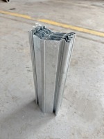 Machine de formage à froid pour portes à enroulement en acier galvanisé de 0,6 à 1,0 mm, 100 mm, type européen