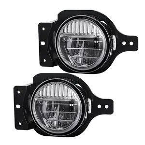 Car Accessories 2022 LOYO For Jeep Wrangler JL 4Inch Led Drl Fog Lamps Off Road 4Inch Led Fog Chasing Fog Lights