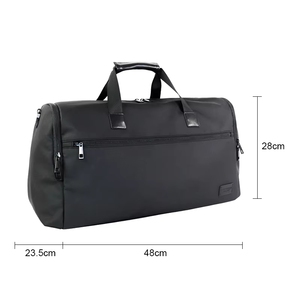 Sac de voyage personnalisé à main unisexe grande capacité léger en tissu Oxford et nylon résistant à l'eau avec sangle réglable - Product Image 2