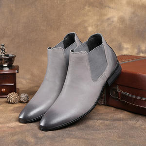 Chaussures Oxford pour hommes britanniques en cuir véritable imperméable, à bout fermé, faites à la main, pour mariage, formelles, décontractées, antidérapantes, avec boucles et sangles - Product Image 2