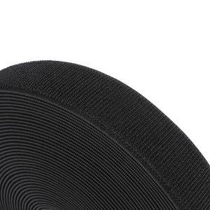 Strong <strong>Stickiness</strong> <strong>Hook</strong> and Loop Black Fabric, Self Adhesive Velcro Tape <strong>Hook</strong> and Loop Tape - Product Image 5