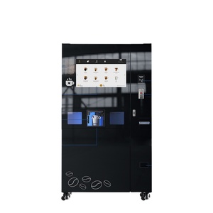 Máquina Expendedora de Café Comercial JK86, de Granos a Taza, con Molinillo Integrado, Dispensador de Hielo y Dispositivo de Tapado Automático - Product Image 2