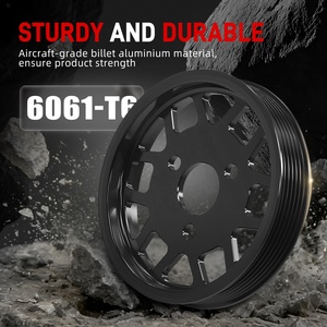 Polea de Dirección Asistida BEVINSEE de Aluminio M54 M52TU para <span class=keywords><strong>BMW</strong></span> 320i 323i 325i 328i 330i <span class=keywords><strong>520i</strong></span> 530i E36 <span class=keywords><strong>E39</strong></span> E46 E53 Z3 X5 # 32421740858 - Product Image 4