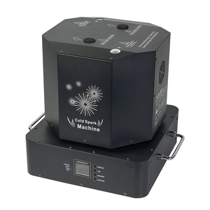 Machine à étincelles rotatives à double tête, 1 à 5 mètres, 1300W, fontaine à tête mobile, étincelle rotative - Product Image 4