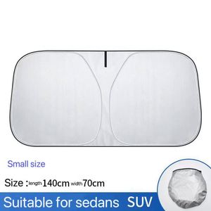 Parasol para Auto IStapromo con Logotipo Personalizado, Protección UV, Parasol Delantero para Auto, Recubierto de Plata, Plegable, de Cuero - Product Image 2