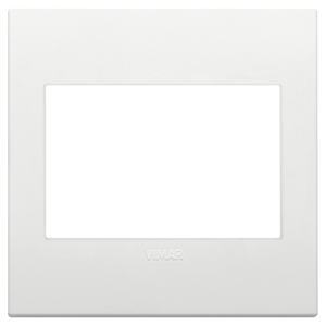 Plaque murale classique 3M BS blanche 9x9cm, hauteur 0,86cm - Product Image 1