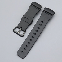 Bracelet de montre souple populaire de 16 mm pour Casio G-Shock DW5600 6900 GA2100 LS-5600 GW-M5610 G-5600 GW-B5600 GLX5600 GB-5600 – Bracelet de remplacement
