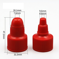 Bouchon en plastique personnalisé avec logo, taille et couleur au choix, 28 mm, avec verrouillage pour une prise en main facile, pour sauce