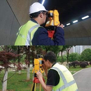 Estación Total de Alta Precisión Sin Prisma ZT16R para Ingeniería de Construcción de Puentes en China, Instrumento de Topografía y Cartografía de Doble Eje - Product Image 2