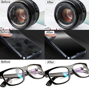 Custom Logo Eye Glasses <b>Screen</b> Watch <b>Cleaner</b> Cloths Lenses Sunglasses Microfiber Lens Cleaning Cloth for Electronic Product - Product Image 3