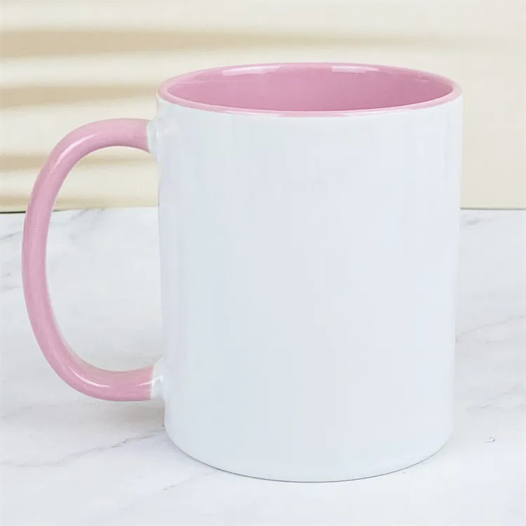 2023 New 11oz cà phê thăng hoa cốc màu bên trong cốc đầy màu sắc bên trong tùy chỉnh cốc cho thăng hoa