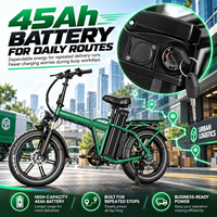 QMWHEEL F30 Pro Vélo Électrique Pliable 250W 48V 45Ah Longue Portée Entrepôt UK Vente en Gros