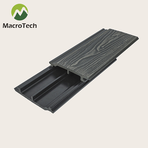 Installation facile, imperméable, résistant aux UV, panneaux muraux 3D pour revêtement <span class=keywords><strong>extérieur</strong></span>, panneaux de <span class=keywords><strong>façade</strong></span> en WPC co-extrudé - Product Image 2