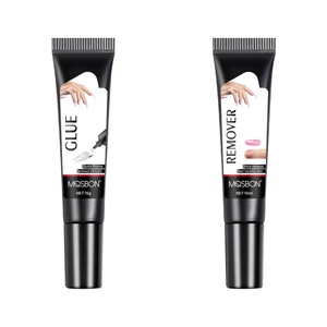 Rimuovi Colla <span class=keywords><strong>per</strong></span> <span class=keywords><strong>Unghie</strong></span> e Colla <span class=keywords><strong>per</strong></span> Millet Glue 2pz/Set Trasparente Asciugatura Rapida Senza Luce 15ml Adesivo <span class=keywords><strong>per</strong></span> <span class=keywords><strong>Unghie</strong></span> Finte Press-on - Product Image 1