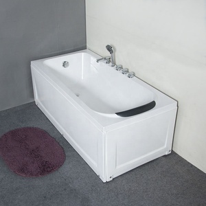 Buena reputación, alta calidad, moderna, cuadrada, falda de 2 lados, para bañar, portátil, 48 pulgadas, Australia - Product Image 5