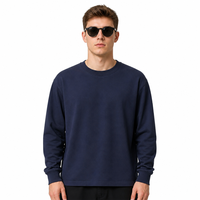 T-shirt basique minimaliste à manches longues, couleur menthe claire, dos ouvert, antibactérien, respirant, style streetwear, coupe oversize
