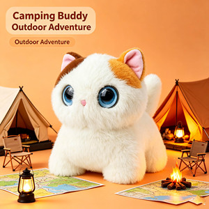 ของเล่นตุ๊กตาอิเล็กทรอนิกส์พร้อมฟังก์ชั่นเล่านิทานและสอนเสริมการเรียนรู้ สำหรับกล่องของขวัญเด็กแรกเกิด รับผลิตโลโก้ตามสั่ง - Product Image 1