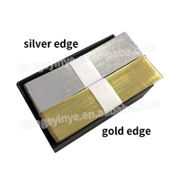Personnaliser les cartes de tarot oracle Silver Gold Foil Edge