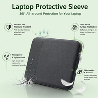 Housse de protection pour ordinateur portable 12-16 pouces en velours hautement élastique avec doublure antichoc pour professionnels - Vente en gros