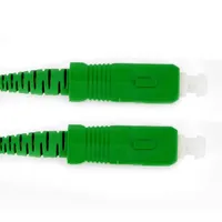 Câble de raccordement en fibre optique 1,6 mm SC FTTH WiFi disponible en longueurs de 1,5 m, 2 m, 3 m, 3,5 m, 4 m, vert aqua, blanc, jarretière optique G657A2