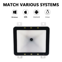 OEM Embedded 1D 2D QR Code Scanner TTL USB Barcode Scanner Module para Kiosk Machine TM205