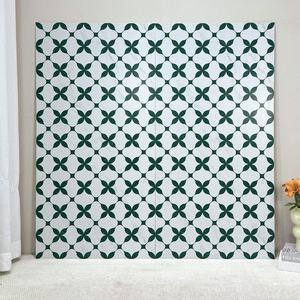 Mosaico de Piedra de 600x1200mm, Serie Verde Oscuro, Textura de Mármol, Azulejos de Cerámica para Piso/Pared, Antideslizantes, Brillantes, <span class=keywords><strong>8</strong></span>.5mm, Lujo - Product Image 1
