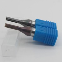 Outils CNC TCT fraise droite carbure monobloc 2 flûte 3 flûte fraise droite pour le travail du bois