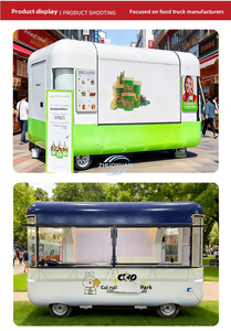 Camión de Comida Móvil Personalizado con Cocina de Alta Gama para la Venta de Comida Rápida, Café y Helados - Product Image 4