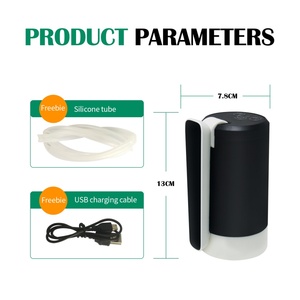 Botella de Agua Recargable USB de 5 Galones, Dispensador de Agua Eléctrico Mini de Escritorio, Bomba Automática Portátil - Product Image 4