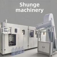 Équipement de soufflage de bouteilles en plastique personnalisé pour seaux en PET de 15 L à usage unique, application pour bouteilles en plastique, garantie d'un an, 380 V, fabricant chinois, 5 m