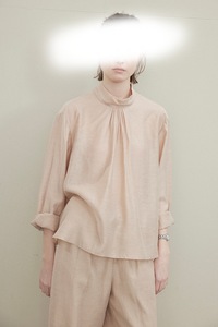 Completo casual rosa a due pezzi, vestibilità comoda, per donna, stile francese. - Product Image 6