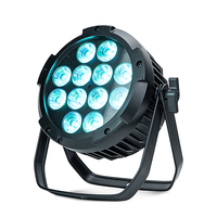 La scène extérieure Wifi à distance 12 pièces Led Par Rechargeable 12*18W étanche sans fil lavage batterie Led Par lumières