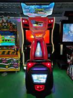 Machine d'arcade de course immersif à monnayeur, simulateur de conduite automobile dynamique pour centre de jeux intérieur et FEC