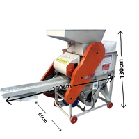 Machine électrique automatique de décorticage d'arachides pour usage agricole avec moteur intégré