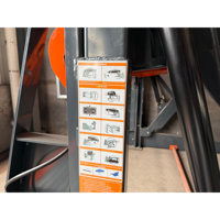 Lève-voiture hydraulique électrique inclinable avec télécommande pour garages de villas privées