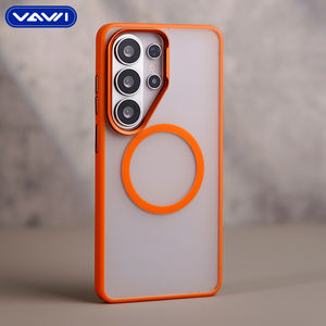 Étui rigide magnétique antichoc en PC mat VAWI B350 en gros pour Samsung S23 24 25 26 Ultra Plus pour iPhone Android - Product Image 1