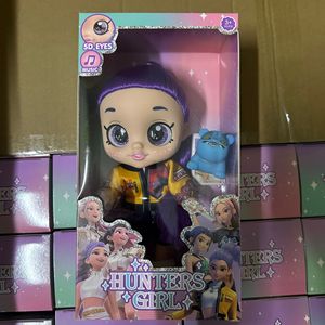 폭발적인 인기 크로스보더 10인치 K- 마녀 사냥단 PVC 5D 눈 음악 미니 타이거 타이드 플레이 인형 6 - Product Image 4