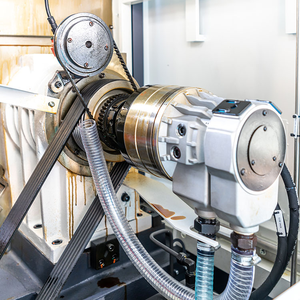 Mesin CNC CLS-20, mesin CNC Horizontal tugas sedang 20m/menit umpan cepat panduan linier THK 500mm Diameter belok maks sistem kontrol Fanuc - Product Image 4