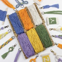 Kit de tricot fait à la main cadeau de bricolage pour la Saint-Valentin nouvel an festival de la mi-automne pour belle-amie grand-mère-porte-clés