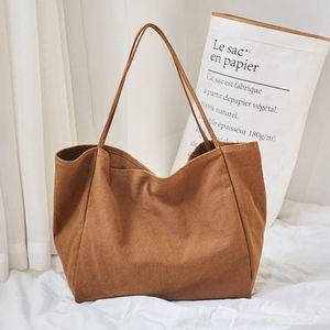 Fashion Customized Recyclable <b>Canvas</b> Cotton Sling Tote Bag Large <b>Blank</b> Minamilist <b>Canvas</b> Shoulder Tote Bag - Product Image 4