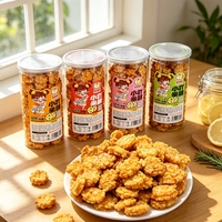 Collations saines sans gluten à base de maïs 228g, craquelins de riz semi-mous épicés, en vrac, marque privée, emballage personnalisé