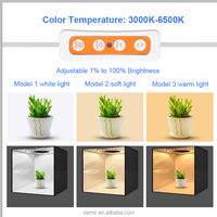 Anneau LED noir pliant haute définition Studio 40cm sans éclairage à angle mort Gradation professionnelle