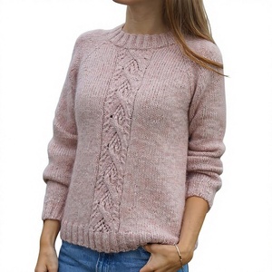 Nouvel Arrivage Pull-over Uni 100% Coton pour Femme, Décontracté Hiver, Bouton Unique sur le Devant, 240 GSM, Personnalisable, Respirant - Product Image 4